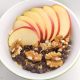 porridge-mela-noci-gocce-di-cioccolato