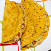 crepes salate con guacamole dieta chetogenica