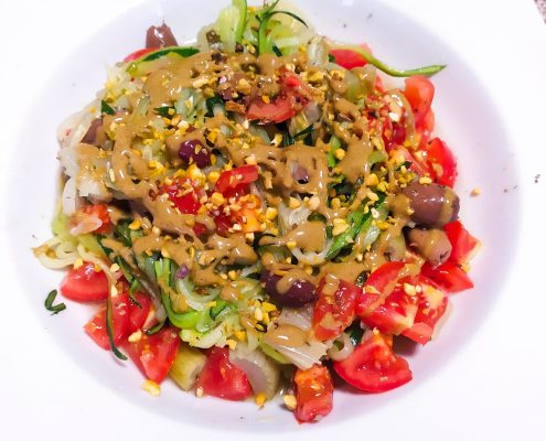 spaghetti di zucchine