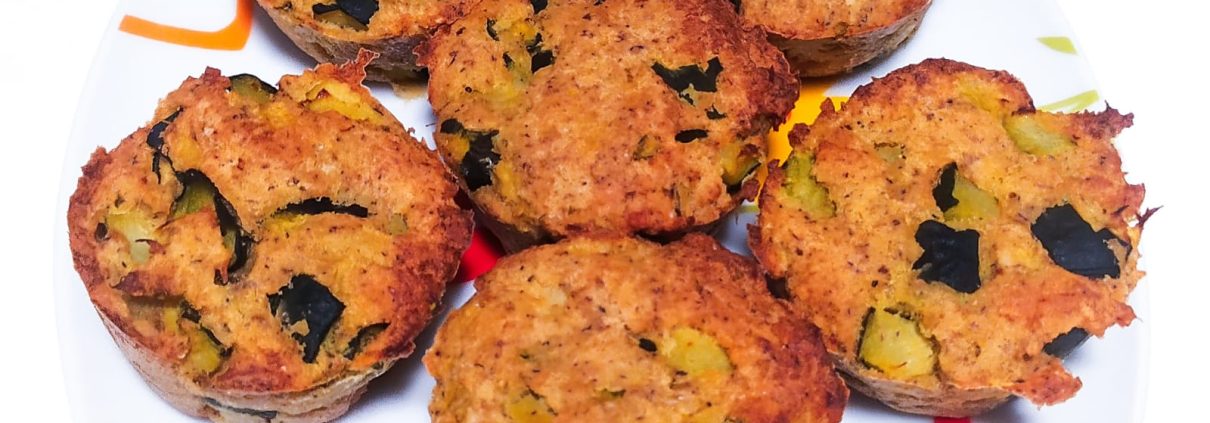 muffin chetogenici di zucchine